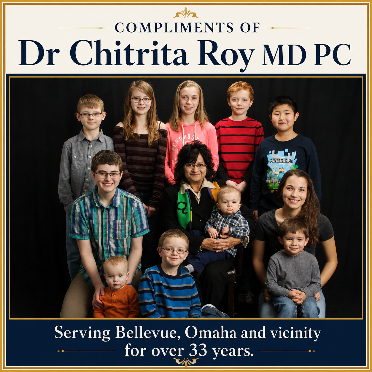 Dr Chitrita Roy MD PC - Serving Bellevue, Omaha and vicinity for over 33 years