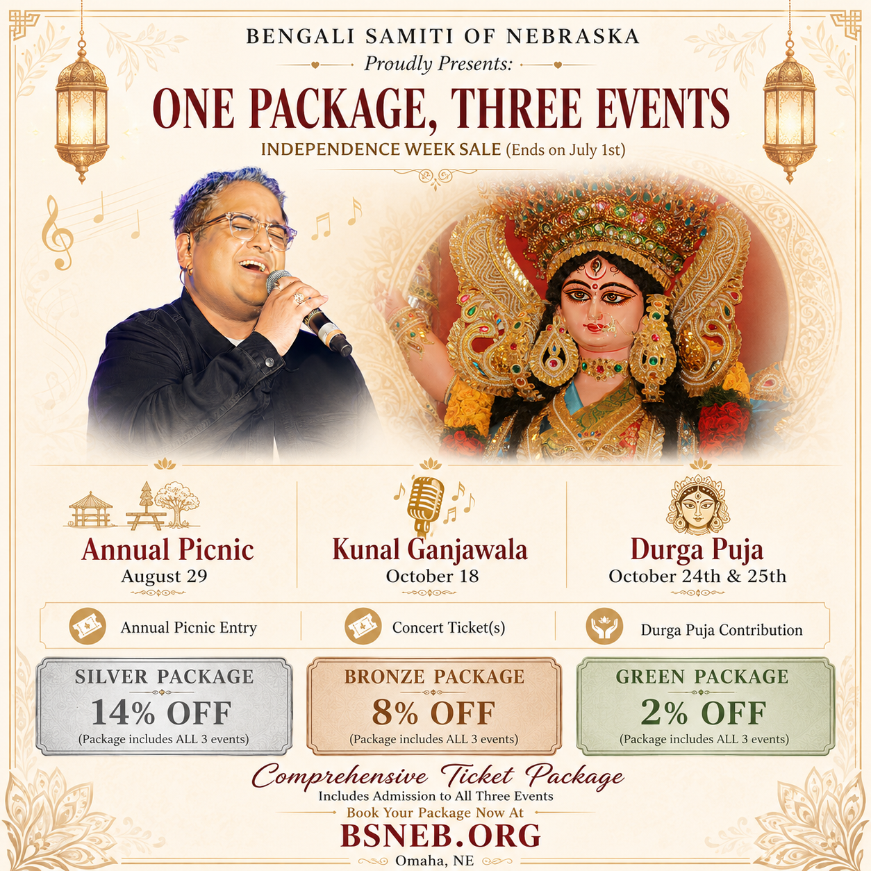 Concert Discount Offer